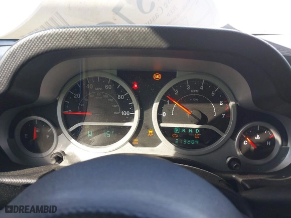 2010 Jeep Wrangler Unlimited Sport with VIN 1J4BA3H11AL102891, listed as a IAAI auction lot 41576869 with 213,204 mi miles. Bid and sale history available at carsss.com. Image 7.