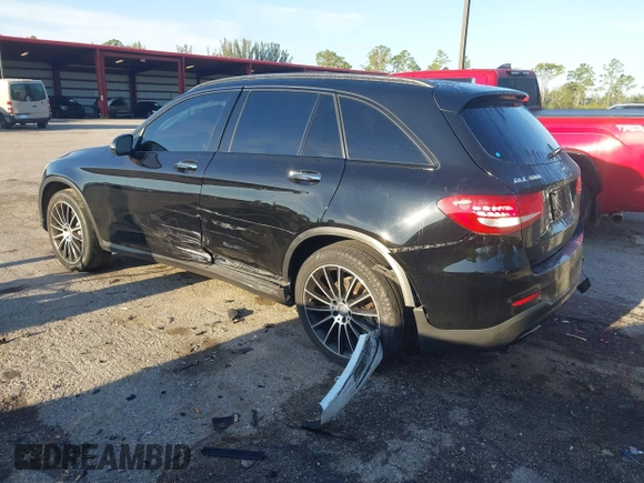 2016 Mercedes-Benz GLC 300 with VIN WDC0G4JB0GF028448, listed as a IAAI auction lot 41891040 with 122,980 mi miles and . Bid and sale history available at DreamBid. Image 3.