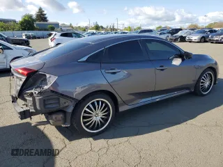2017 Honda Civic Sedan LX with VIN 2HGFC2F54HH547684, listed as a Copart auction lot 51485985 with 139,066 mi miles and Salvage Title. Bid and sale history available at carsss.com. Image 3.