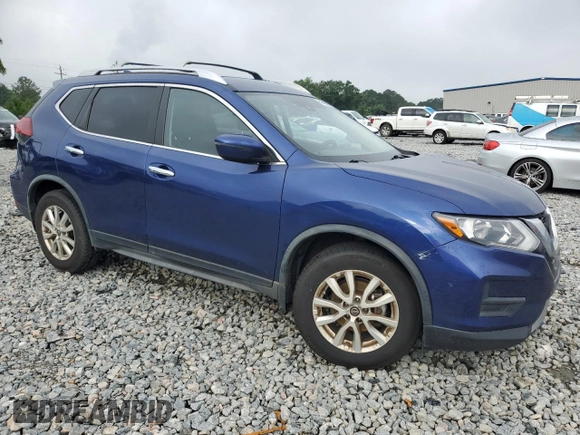 2020 Nissan Rogue S with VIN JN8AT2MT5LW005986, listed as a Copart auction lot 59542245 with 88,318 mi miles and Salvage title. Bid and sale history available at DreamBid. Image 4.