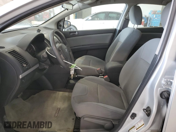 2012 Nissan Sentra S with VIN 3N1AB6APXCL671750, listed as a Copart auction lot 47440445 with 123,148 mi miles and Salvage Title. Bid and sale history available at DreamBid. Image 7.