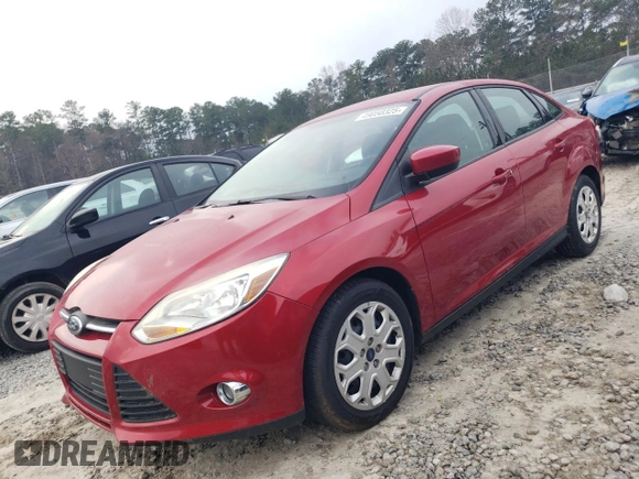 2012 Ford Focus SE with VIN 1FAHP3F28CL475039, listed as a Copart auction lot 49050325 with 166,144 mi miles and Clean title. Bid and sale history available at DreamBid. Image 1.
