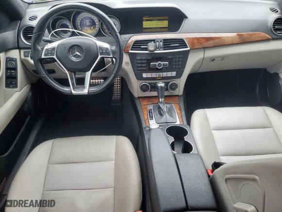 2012 Mercedes-Benz C-Class C 250 Sport with VIN WDDGF4HB7CA654962, listed as a Copart auction lot 51278855 with 182,526 mi miles and Salvage Title. Bid and sale history available at carsss.com. Image 8.