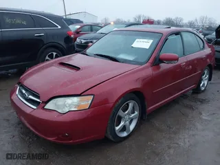 2006 Subaru Legacy GT Ltd with VIN 4S3BL676964205010, listed as a IAAI auction lot 41150406 with 107,647 mi miles. Bid and sale history available at carsss.com. Image 2.