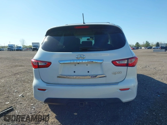 2014 Infiniti QX60 with VIN 5N1AL0MN2EC529288, listed as a IAAI auction lot 42137101 with 147,472 mi miles. Bid and sale history available at carsss.com. Image 16.