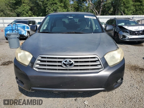 2009 Toyota Highlander with VIN JTEDA41AX92001098, listed as a Copart auction lot 55904985 with 316,713 mi miles and Clean title. Bid and sale history available at DreamBid. Image 5.