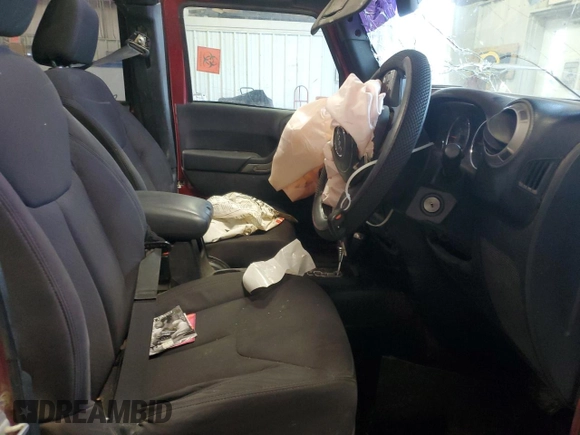 2013 Jeep Wrangler Unlimited Sport RHD with VIN 1C4BJWKGXDL517345, listed as a Copart auction lot 60552845 with 169,064 mi miles and Salvage title. Bid and sale history available at DreamBid. Image 7.