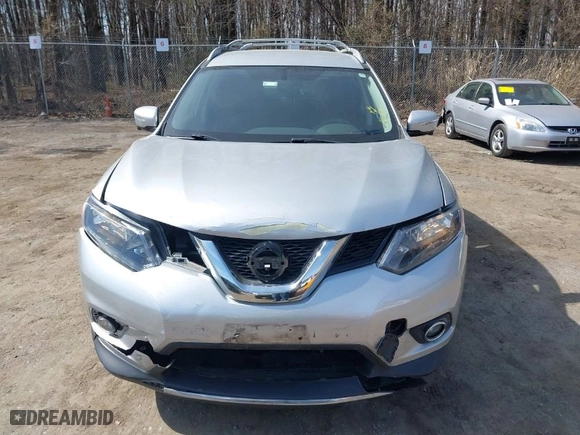 2015 Nissan Rogue SV with VIN 5N1AT2MK6FC761458, listed as a IAAI auction lot 41773845 with 110540 miles. Bid and sale history available at carsss.com. Image 12.