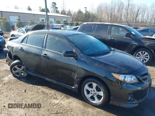 2011 Toyota Corolla L with VIN 2T1BU4EE4BC714196, listed as a IAAI auction lot 41759473 with 128,946 mi miles. Bid and sale history available at carsss.com. Image 1.