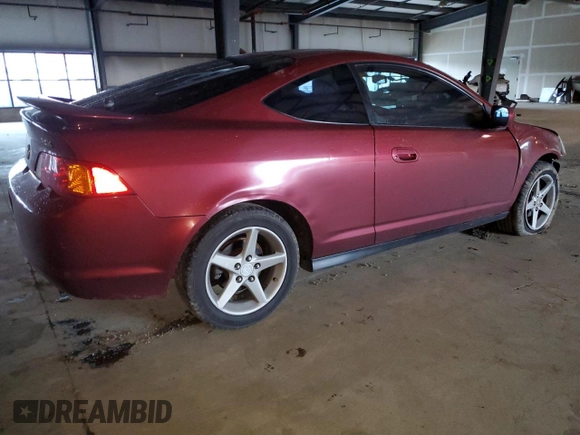 2003 Acura RSX with VIN JH4DC54823C010553, listed as a Copart auction lot 80429714 with 280,443 mi miles and Salvage Title. Bid and sale history available at carsss.com. Image 3.