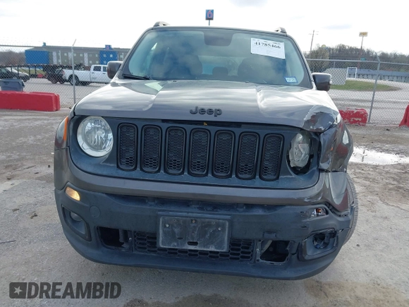 2017 Jeep Renegade Altitude z VIN ZACCJABB7HPE88450, wystawiony jako IAAI lot #41785466 z przebiegiem 119 370 mil mil oraz . Historia ofert i sprzedaży dostępna na DreamBid. Obrazek 6.