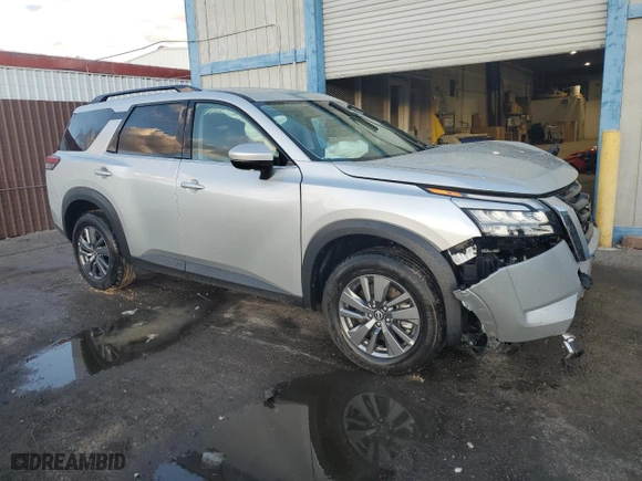 2024 Nissan Pathfinder SV with VIN 5N1DR3BAXRC296506, listed as a Copart auction lot 45671725 with 12,089 mi miles and Non Repairable. Bid and sale history available at carsss.com. Image 4.