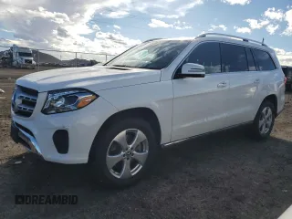 2017 Mercedes-Benz GLS 450 with VIN 4JGDF6EE3HA939538, listed as a Copart auction lot 41136224 with 101,157 mi miles and . Bid and sale history available at DreamBid. Image 1.