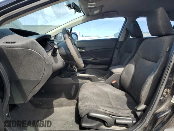 2014 Honda Civic Sedan LX with VIN 19XFB2F50EE040581, listed as a Copart auction lot 47118145 with Not Provided miles and Clean Title. Bid and sale history available at carsss.com. Image 7.
