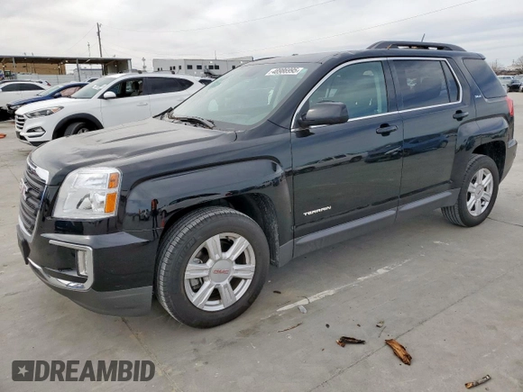2016 GMC Terrain SLE with VIN 2GKFLTEK9G6353744, listed as a Copart auction lot 48986995 with 49,778 mi miles and Salvage Title. Bid and sale history available at carsss.com. Image 1.