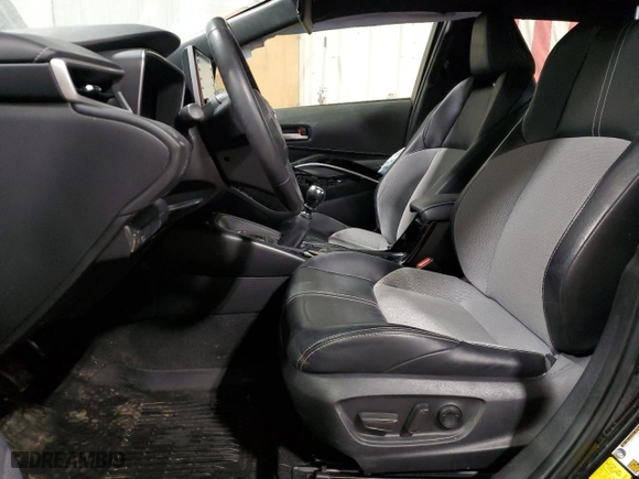 2021 Toyota Corolla Hatchback XSE with VIN JTNA4MBE0M3107347, listed as a Copart auction lot 41522465 with 25,947 mi miles and Salvage Title. Bid and sale history available at carsss.com. Image 7.