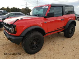 2022 Ford Bronco with VIN 1FMDE5CP5NLB43701, listed as a Copart auction lot 79162184 with 2,253 mi miles and Salvage Title. Bid and sale history available at carsss.com. Image 1.