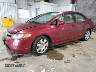 2008 Honda Civic LX z VIN 1HGFA16538L021789, wystawiony jako Copart lot #58223345 z przebiegiem 128 089 mil mil oraz Szkoda całkowita • Salvage title. Historia ofert i sprzedaży dostępna na DreamBid. Obrazek 1.