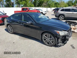 2015 Infiniti Q50 Premium с VIN JN1BV7AR6FM406899, выставлен на аукционе Copart как лот 57486625 с пробегом 222 030 миль миль и Списание • Salvage title. История ставок и продаж доступна на DreamBid. Изображение 4.