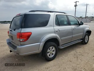 2007 Toyota Sequoia SR5 with VIN 5TDZT34A27S292597, listed as a Copart auction lot 54912925 with 212,463 mi miles and Salvage Title. Bid and sale history available at carsss.com. Image 3.
