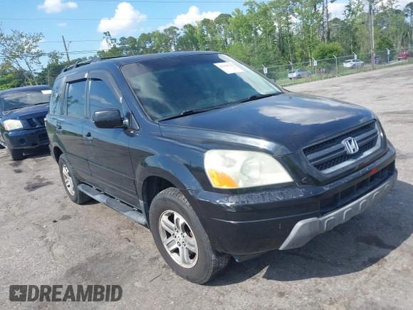 2003 Honda Pilot EX z VIN 2HKYF18653H614971, wystawiony jako IAAI lot #42294742 z przebiegiem 149 039 mil mil oraz . Historia ofert i sprzedaży dostępna na DreamBid. Obrazek 1.