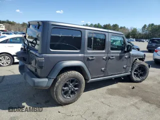 2020 Jeep Wrangler Unlimited Sport S z VIN 1C4HJXDG8LW242701, wystawiony jako Copart lot #50560505 z przebiegiem 73 206 mil mil oraz Szkoda całkowita • Salvage title. Historia ofert i sprzedaży dostępna na DreamBid. Obrazek 3.