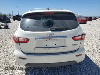 2015 Infiniti QX60 with VIN 5N1AL0MN3FC547879, listed as a Copart auction lot 49663265 with 0 mi miles and Salvage Title. Bid and sale history available at carsss.com. Image 6.