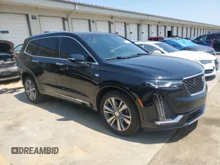 2021 Cadillac XT6 Premium Luxury with VIN 1GYKPDRS3MZ210314, listed as a Copart auction lot 58862595 with 41,307 mi miles and Salvage title. Bid and sale history available at DreamBid. Image 4.