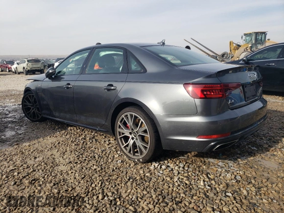 2019 Audi A4 Prestige with VIN WAUFNAF41KA062643, listed as a Copart auction lot 79484833 with 0 mi miles. Bid and sale history available at carsss.com. Image 2.