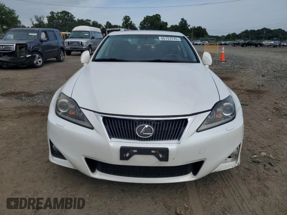 2012 Lexus IS 350 with VIN JTHCE5C20C5002247, listed as a Copart auction lot 65723745 with 211,445 mi miles and Clean title. Bid and sale history available at DreamBid. Image 5.