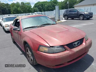 2003 Ford Mustang Deluxe z VIN 1FAFP44443F327129, wystawiony jako IAAI lot #42508173 z przebiegiem 208 452 mil mil oraz . Historia ofert i sprzedaży dostępna na DreamBid. Obrazek 1.