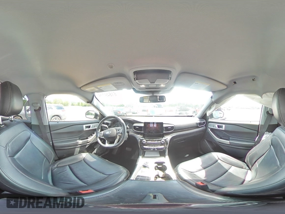 2022 Ford Explorer Limited with VIN 1FMSK7FH5NGA64604, listed as a Copart auction lot 61849025 with 84,124 mi miles and Salvage title. Bid and sale history available at DreamBid. Image 15.