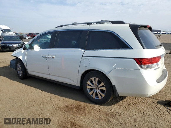 2016 Honda Odyssey with VIN 5FNRL5H62GB143676, listed as a Copart auction lot 54407205 with 113,423 mi miles and Salvage Title. Bid and sale history available at DreamBid. Image 2.