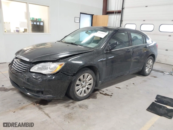 2014 Chrysler 200 LX with VIN 1C3CCBAB8EN205774, listed as a IAAI auction lot 40958847 with 156,077 mi miles. Bid and sale history available at carsss.com. Image 17.
