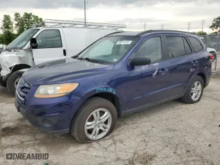 2010 Hyundai Santa Fe GLS with VIN 5NMSG3AB6AH386320, listed as a Copart auction lot 50014144 with 205,831 mi miles and Salvage Title. Bid and sale history available at carsss.com. Image 1.