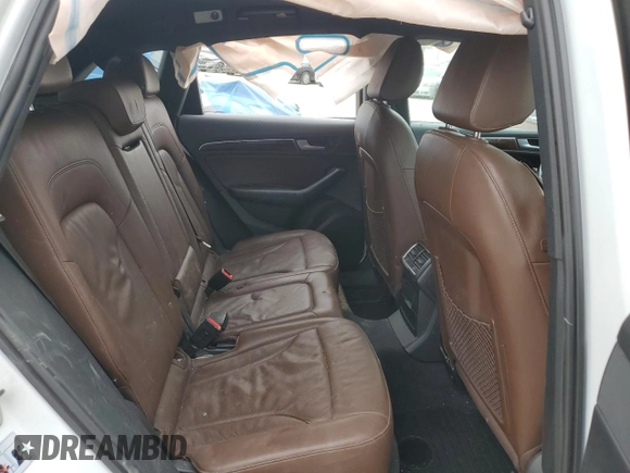 2015 Audi Q5 Premium with VIN WA1CFAFP4FA055408, listed as a Copart auction lot 46178235 with 90,187 mi miles and Salvage Title. Bid and sale history available at carsss.com. Image 10.