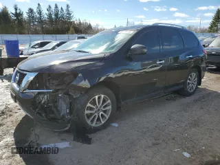 2015 Nissan Pathfinder SV with VIN 5N1AR2MM6FC666107, listed as a Copart auction lot 48129775 with 189,132 mi miles and Clean title. Bid and sale history available at DreamBid. Image 1.