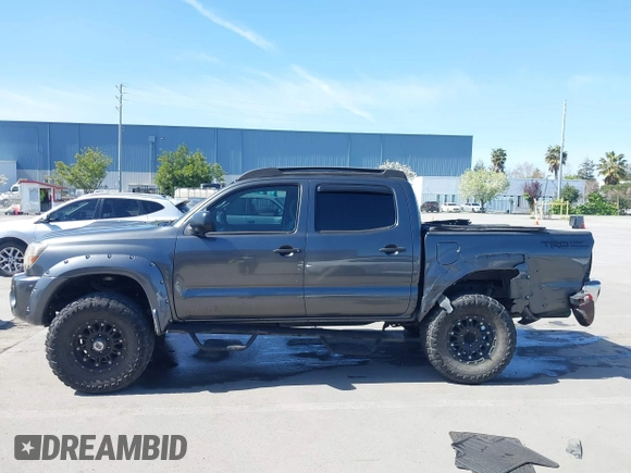 2010 Toyota Tacoma PreRunner with VIN 5TEJU4GN9AZ706709, listed as a IAAI auction lot 41968841 with 123,424 mi miles and . Bid and sale history available at DreamBid. Image 15.