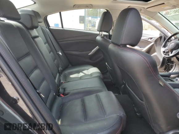 2015 Mazda 6 i Grand Touring with VIN JM1GJ1W61F1167712, listed as a Copart auction lot 50894715 with 206,837 mi miles and Clean Title. Bid and sale history available at DreamBid. Image 10.
