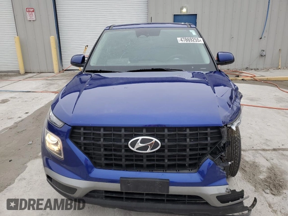 2023 Hyundai Venue SE с VIN KMHRB8A32PU226760, выставлен на аукционе Copart как лот 47869255 с пробегом 62 722 миль миль и Списание • Salvage title. История ставок и продаж доступна на DreamBid. Изображение 5.