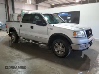 2005 Ford F-150 XLT with VIN 1FTPW14505FB25030, listed as a Copart auction lot 48666275 with 206,106 mi miles and Clean Title. Bid and sale history available at carsss.com. Image 4.