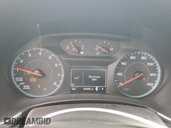 2018 Chevrolet Equinox LT z VIN 2GNAXSEV1J6214334, wystawiony jako Copart lot #51756415 z przebiegiem 104 300 mil mil oraz Szkoda całkowita • Salvage title. Historia ofert i sprzedaży dostępna na DreamBid. Obrazek 9.