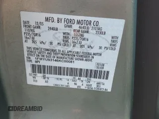 2006 Ford Escape XLT with VIN 1FMYU93146KC00081, listed as a Copart auction lot 56724835 with 243,213 mi miles and Salvage title. Bid and sale history available at DreamBid. Image 13.