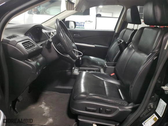 2016 Honda CR-V EX-L with VIN 5J6RM4H77GL115475, listed as a Copart auction lot 47313825 with 150,284 mi miles and Salvage Title. Bid and sale history available at carsss.com. Image 7.
