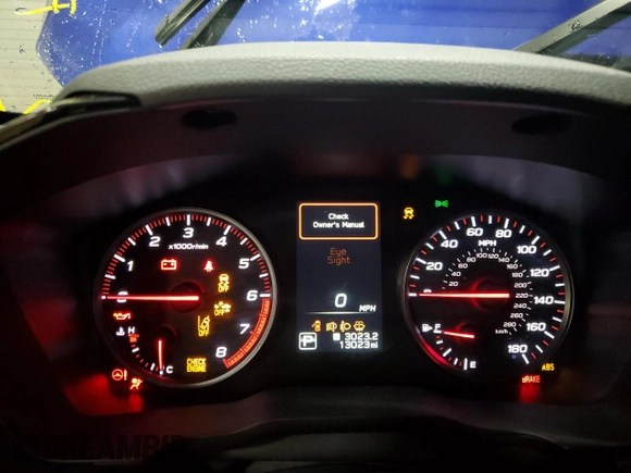 2023 Subaru WRX with VIN JF1VBAB67P8809729, listed as a Copart auction lot 51065505 with 13,023 mi miles and Salvage title. Bid and sale history available at DreamBid. Image 9.