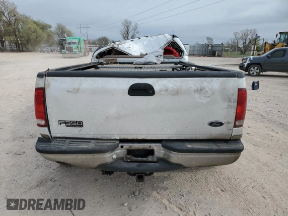 2006 Ford F-350 XL with VIN 1FTWW31P86EB49029, listed as a Copart auction lot 50140405 with 126,196 mi miles and Salvage Title. Bid and sale history available at DreamBid. Image 6.
