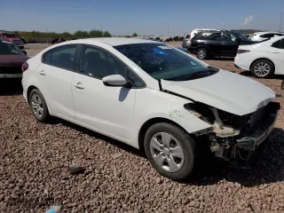 2017 Kia Forte LX with VIN 3KPFK4A76HE069754, listed as a Copart auction lot 51707785 with 85,992 mi miles and Salvage Title. Bid and sale history available at carsss.com. Image 4.