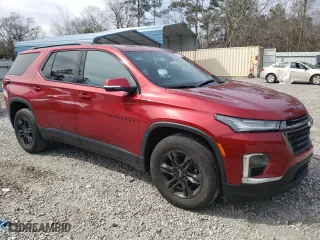 2023 Chevrolet Traverse LT Cloth with VIN 1GNERGKW9PJ197543, listed as a Copart auction lot 45930665 with 38,960 mi miles and Salvage Title. Bid and sale history available at carsss.com. Image 4.
