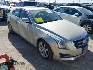 2015 Cadillac ATS Sedan Luxury RWD with VIN 1G6AB5RA5F0102526, listed as a IAAI auction lot 41413199 with 139,780 mi miles. Bid and sale history available at carsss.com. Image 1.
