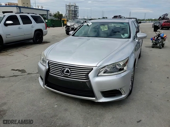 2015 Lexus LS 460 with VIN JTHBL5EF9F5133411, listed as a Copart auction lot 72054804 with 114,433 mi miles and Salvage Title. Bid and sale history available at carsss.com. Image 10.